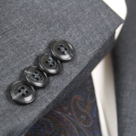 42R Michael Kors Mens‎ Sportcoat Blazer Jacket Wool Blend grey E04539 - Picture 9 of 9